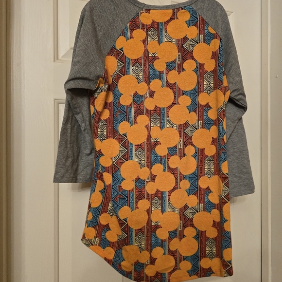 LuLaRoe Disney Randy Mickey Mouse Ears Shirt Sz S - Picture 2 of 5